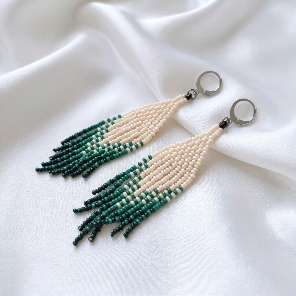 Ombré náušnice Magic Forest